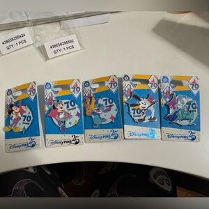 Disneyland 70th Anniversary Pin